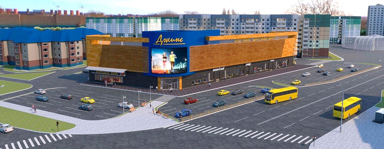 В Нижневартовске готовят к открытию новый торговый центр